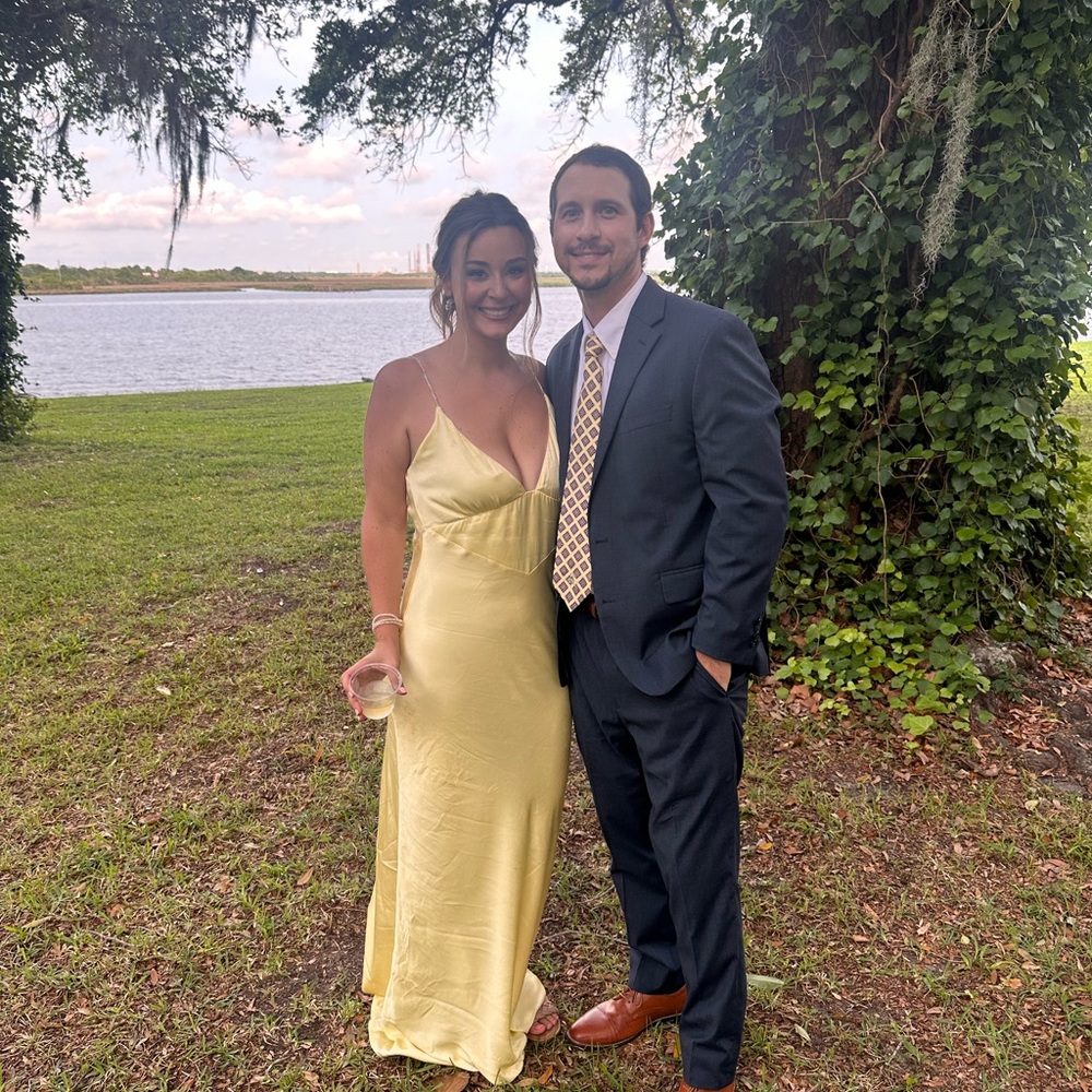 Revolve Yellow Dress